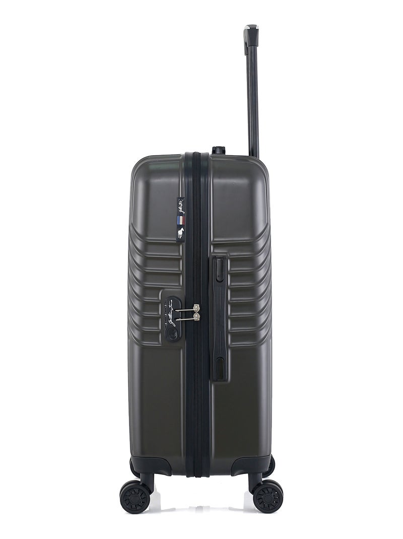 Lot de 3 - Valises weekend, cabine et vanity PETER Gris foncé - Kiabi