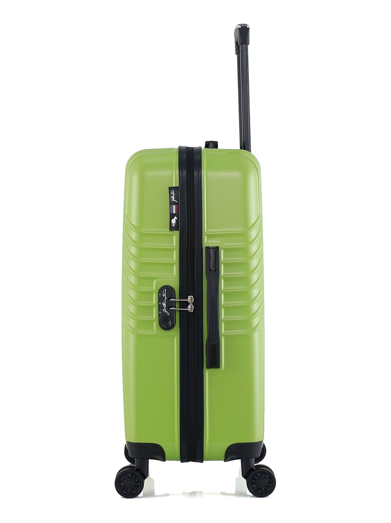 Lot de 3 - Valises weekend, cabine et vanity PETER Vert - Kiabi