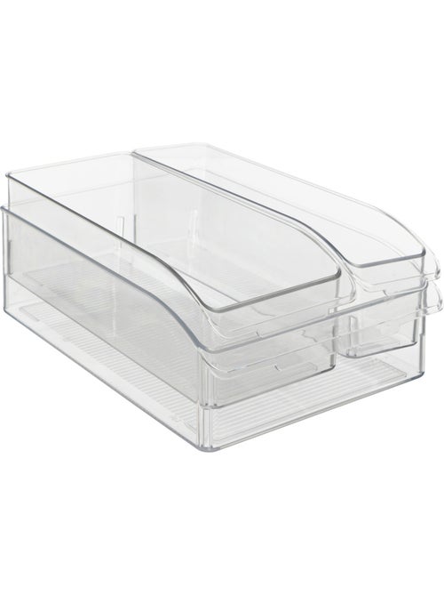 Lot de 3 bacs de rangement SMART FRIDGE - Kiabi