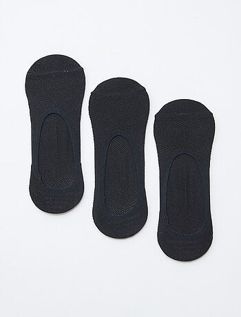 Lot de 3 ballerines protège-pieds Invisibles