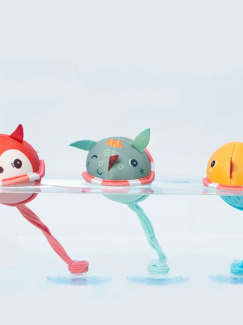 Lot de 3 balles de bain Joe - Kiabi Lot de 3 balles de bain Joe - Kiabi