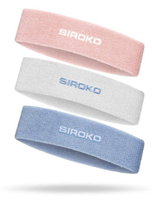 Lot de 3 bandeaux de tennis tennis homme et femme flexband mix - Kiabi Lot de 3 bandeaux de tennis tennis homme et femme flexband mix - Kiabi