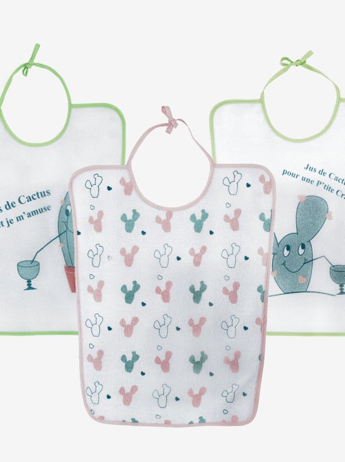 Lot de 3 bavoir bébé - Kiabi