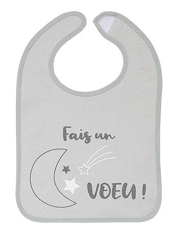 Lot de 3 bavoirs 6 mois 25x36 cm - Chance - Babycalin