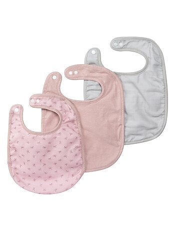 Lot de 3 bavoirs ajustables en coton bio - ROBA 'Lil Planet'