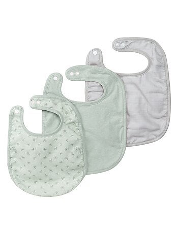 Lot de 3 bavoirs ajustables en coton bio - ROBA 'Lil Planet'