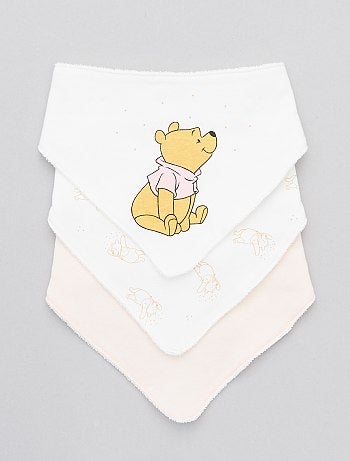 Lot de 3 bavoirs bandana 'Winnie'