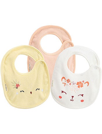 Lot de 3 bavoirs bébé Badian
