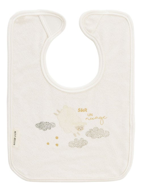Lot de 3 bavoirs bébé Câlins - Kiabi