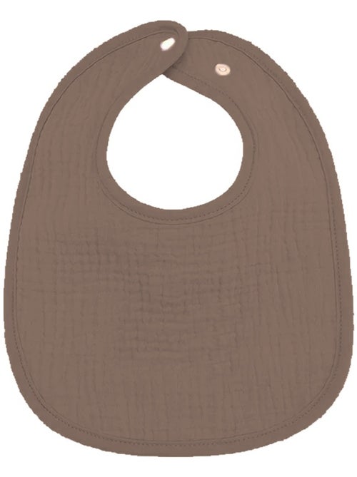 Lot de 3 bavoirs bébé en gaze de coton Noix Les Chatounets - Kiabi