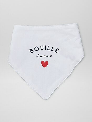 Lot de 3 bavoirs