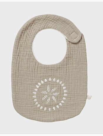Lot de 3 bavoirs, coton bio noukie's