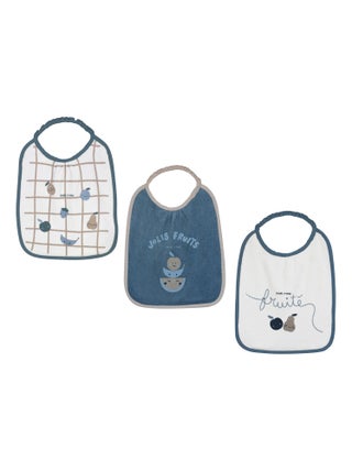 LOT DE 3 BAVOIRS ELASTIQUE OGER EPONGE