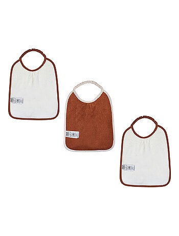 LOT DE 3 BAVOIRS ELASTIQUE OZKAN EPONGE