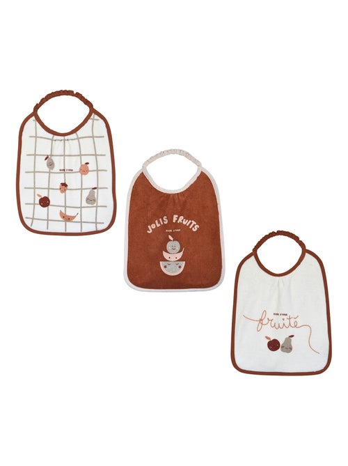 LOT DE 3 BAVOIRS ELASTIQUE OZKAN EPONGE - Kiabi