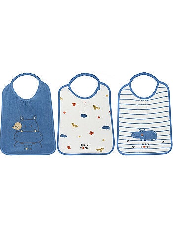 LOT DE 3 BAVOIRS ELASTIQUE REX EPONGE