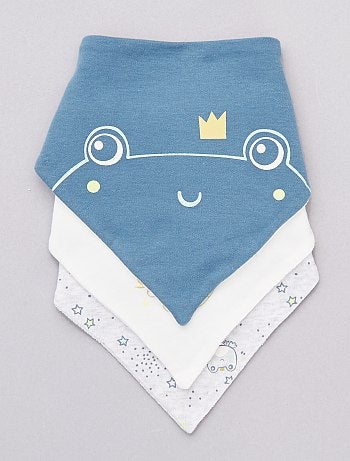 Lot de 3 bavoirs 'Petit Béguin'