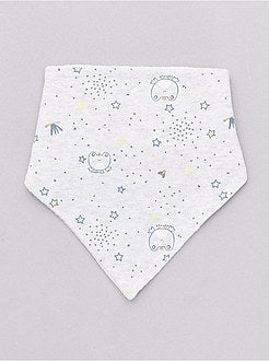 Lot de 3 bavoirs 'Petit Béguin' - Kiabi