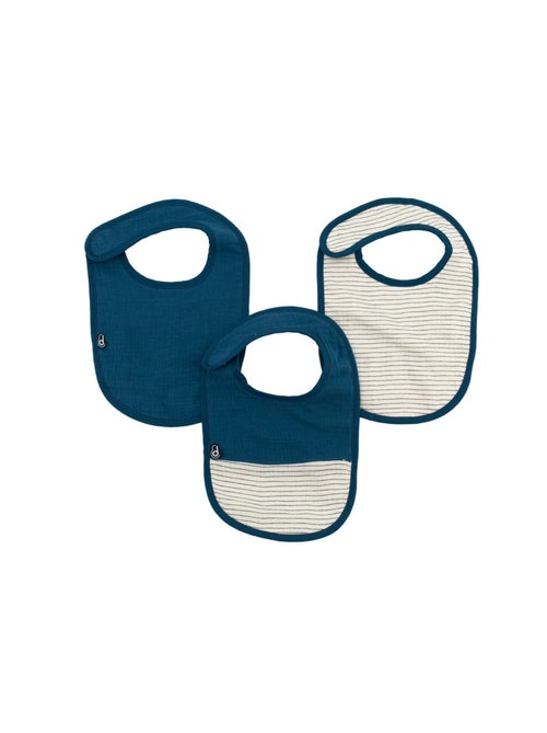 Lot de 3 bavoirs pour bébé - Kiabi Lot de 3 bavoirs pour bébé - Kiabi