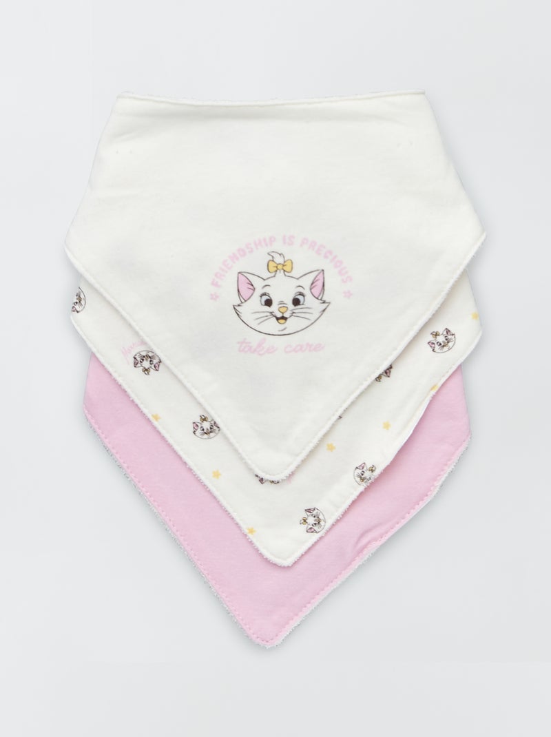 Lot de 3 bavoirs 'Roi Lion' de 'Disney' Rose - Kiabi