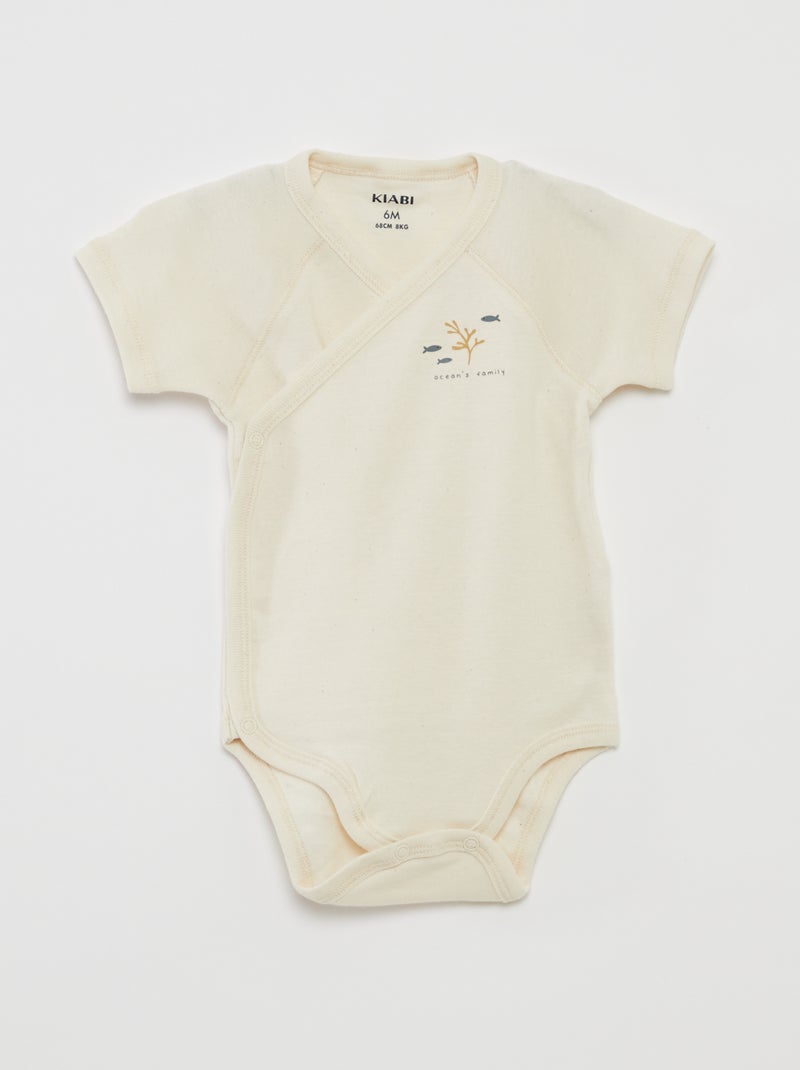 Body Manche Longue Bebe Garcon LaLoona Body Bébé Manches Longues - Lot De 3 Bodies Coton Croisés - Testé Oeko-Tex Body Oeko-Tex
