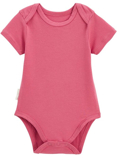 Lot de 3 bodies bébé manches courtes Anaelle - Kiabi