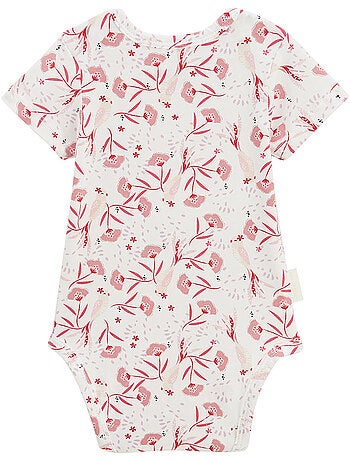 Lot de 3 bodies bébé manches courtes Camila