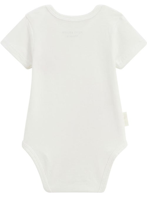 Lot de 3 bodies bébé manches courtes Camila - Kiabi