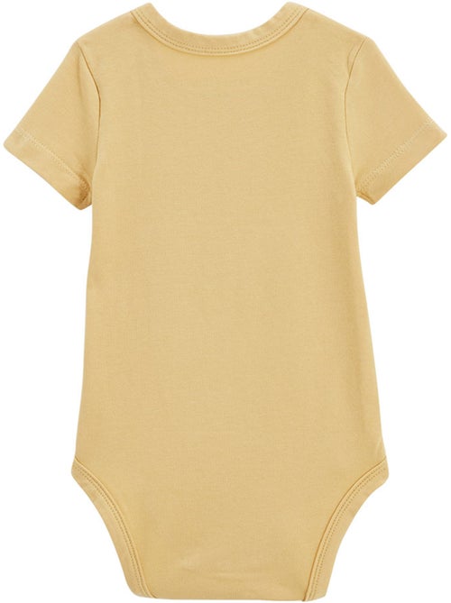 Lot de 3 bodies bébé manches courtes Gabin - Kiabi