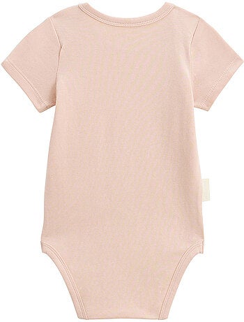 Lot de 3 bodies bébé manches courtes Louison
