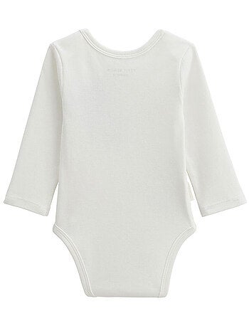 Lot de 3 bodies bébé manches longues Canopée