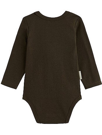 Lot de 3 bodies bébé manches longues Ginkgo