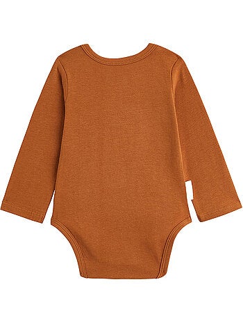 Lot de 3 bodies bébé manches longues