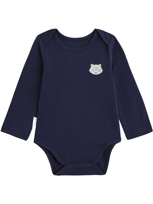 Lot de 3 bodies bébé manches longues - Kiabi Lot de 3 bodies bébé manches longues - Kiabi