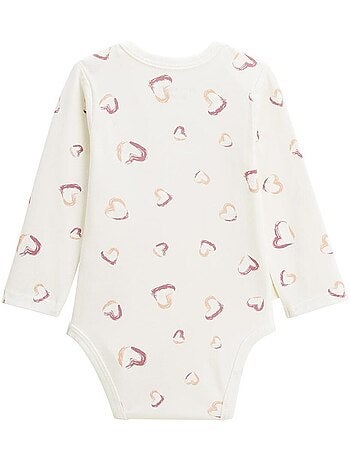 Lot de 3 bodies bébé manches longues Maya