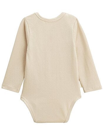 Lot de 3 bodies bébé manches longues Maya