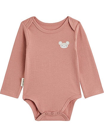 Lot de 3 bodies bébé manches longues