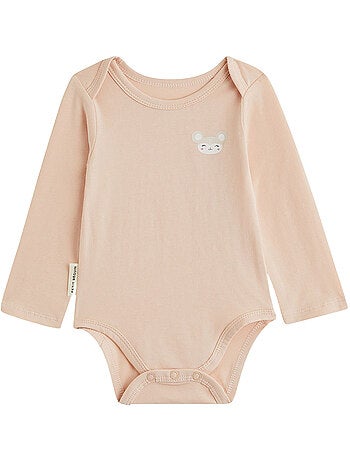 Lot de 3 bodies bébé manches longues