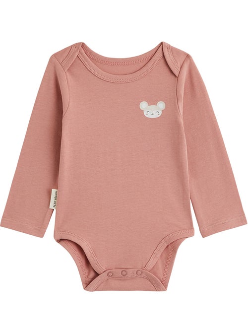 Lot de 3 bodies bébé manches longues - Kiabi Lot de 3 bodies bébé manches longues - Kiabi