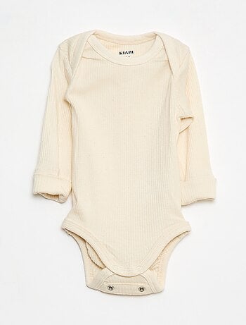 Lot de 3 bodies col US et manches longues