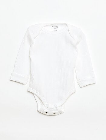 Lot de 3 bodies col US et manches longues