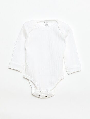 Lot de 3 bodies col US et manches longues