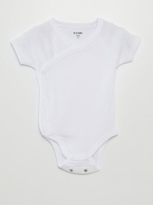 Lot de 3 bodies côtelés - Kiabi
