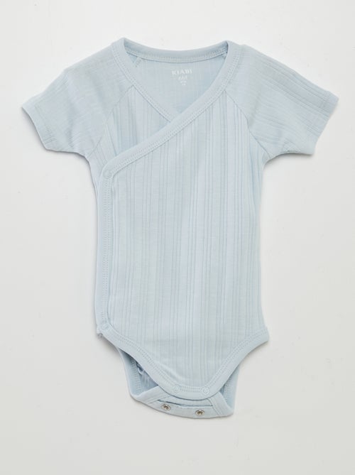 Lot de 3 bodies côtelés - Kiabi