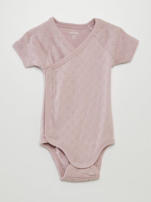 Lot de 3 bodies côtelés - Kiabi