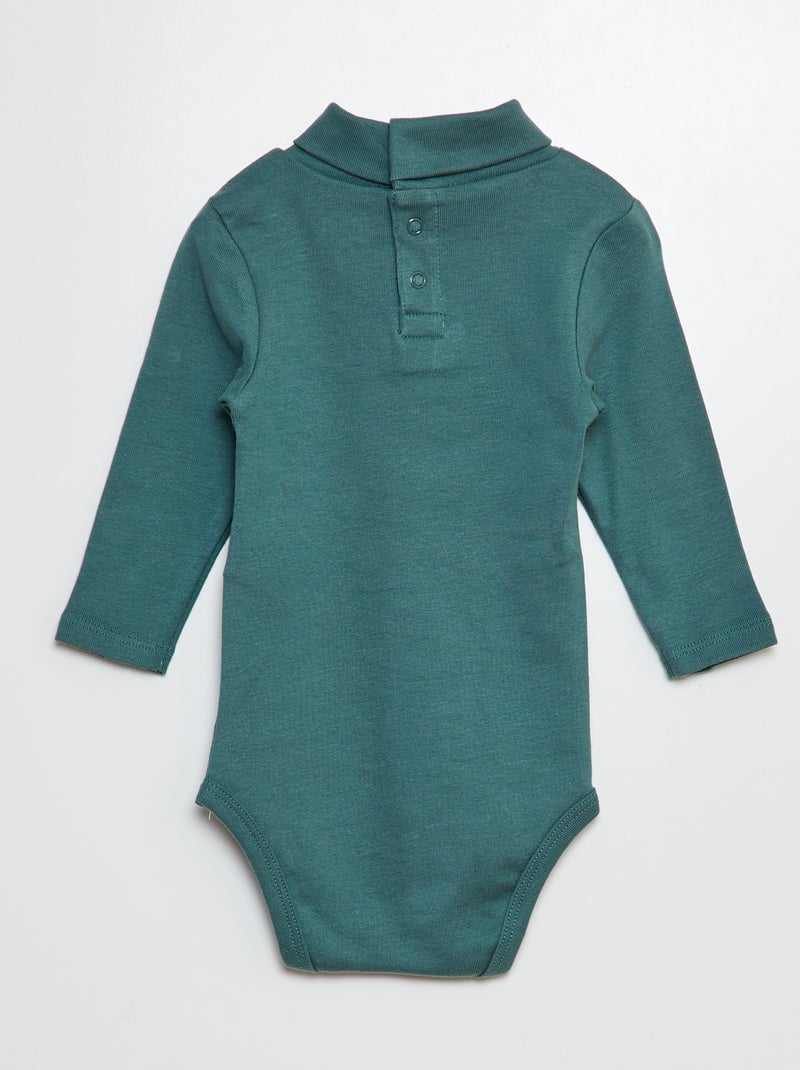 Lot de 3 bodies de Noël Vert/rouge/blanc - Kiabi