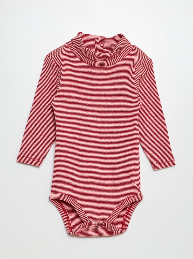 Lot de 3 bodies de Noël Vert/rouge/blanc - Kiabi