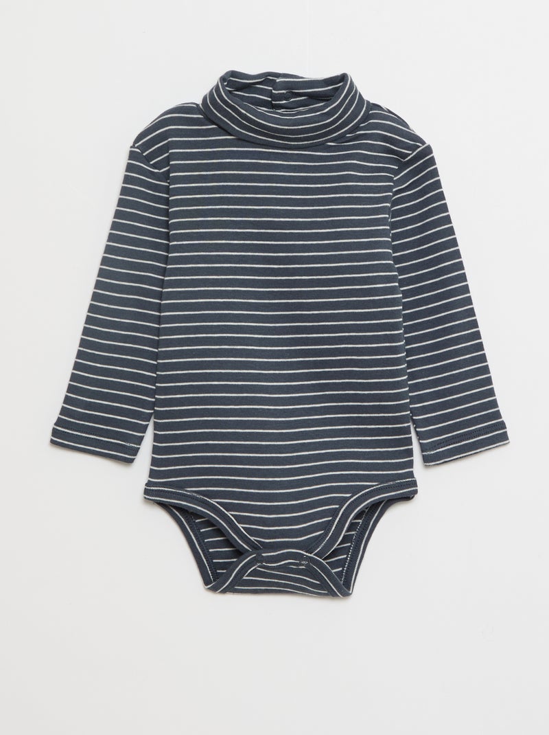 Lot de 3 bodies durable Bleu - Kiabi