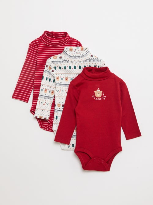 Lot de 3 bodies durable - Kiabi