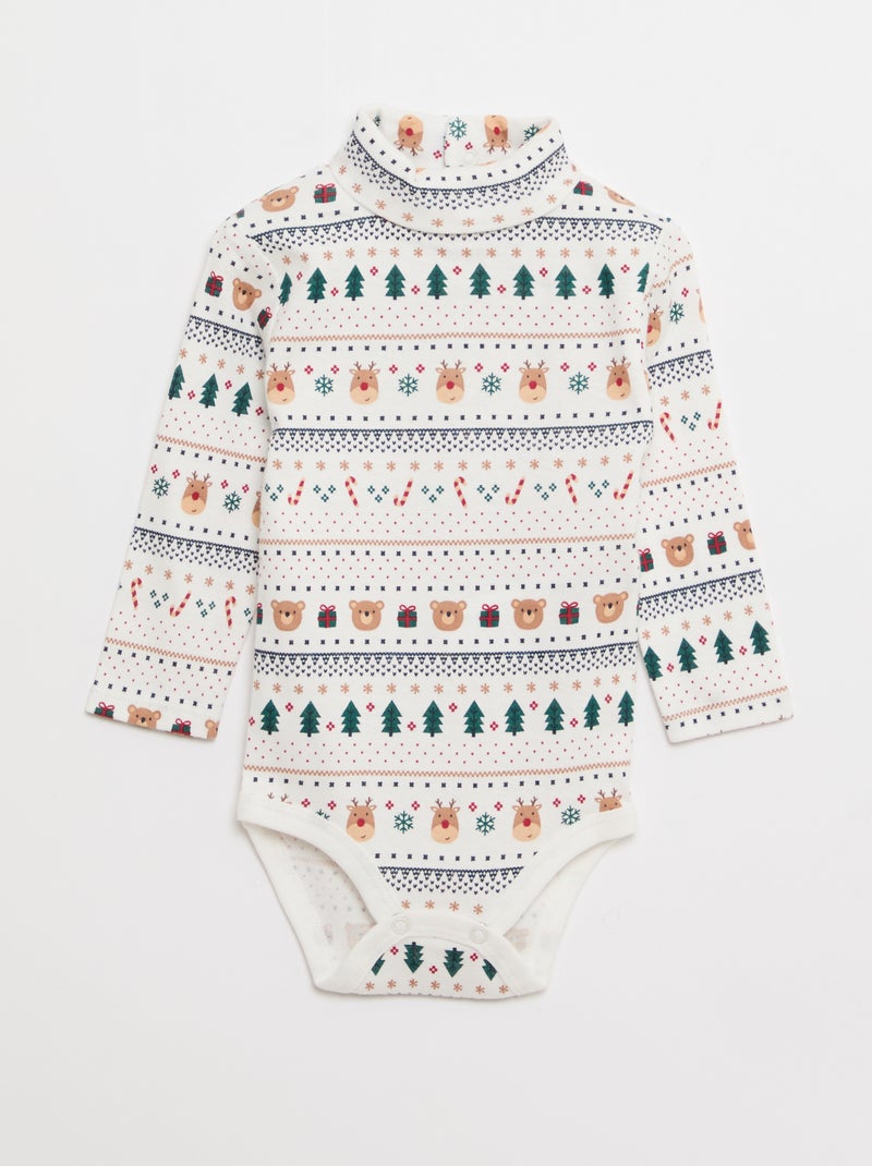 Lot de 3 bodies durable Rouge - Kiabi